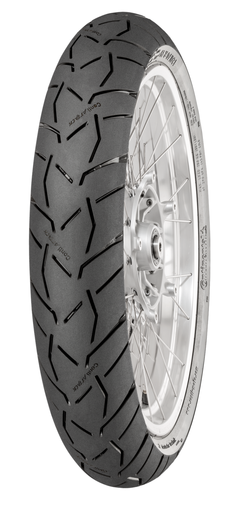 Continental ContiTrailAttack 3 Front Tire - 110/80 R19 M/C 59V TL