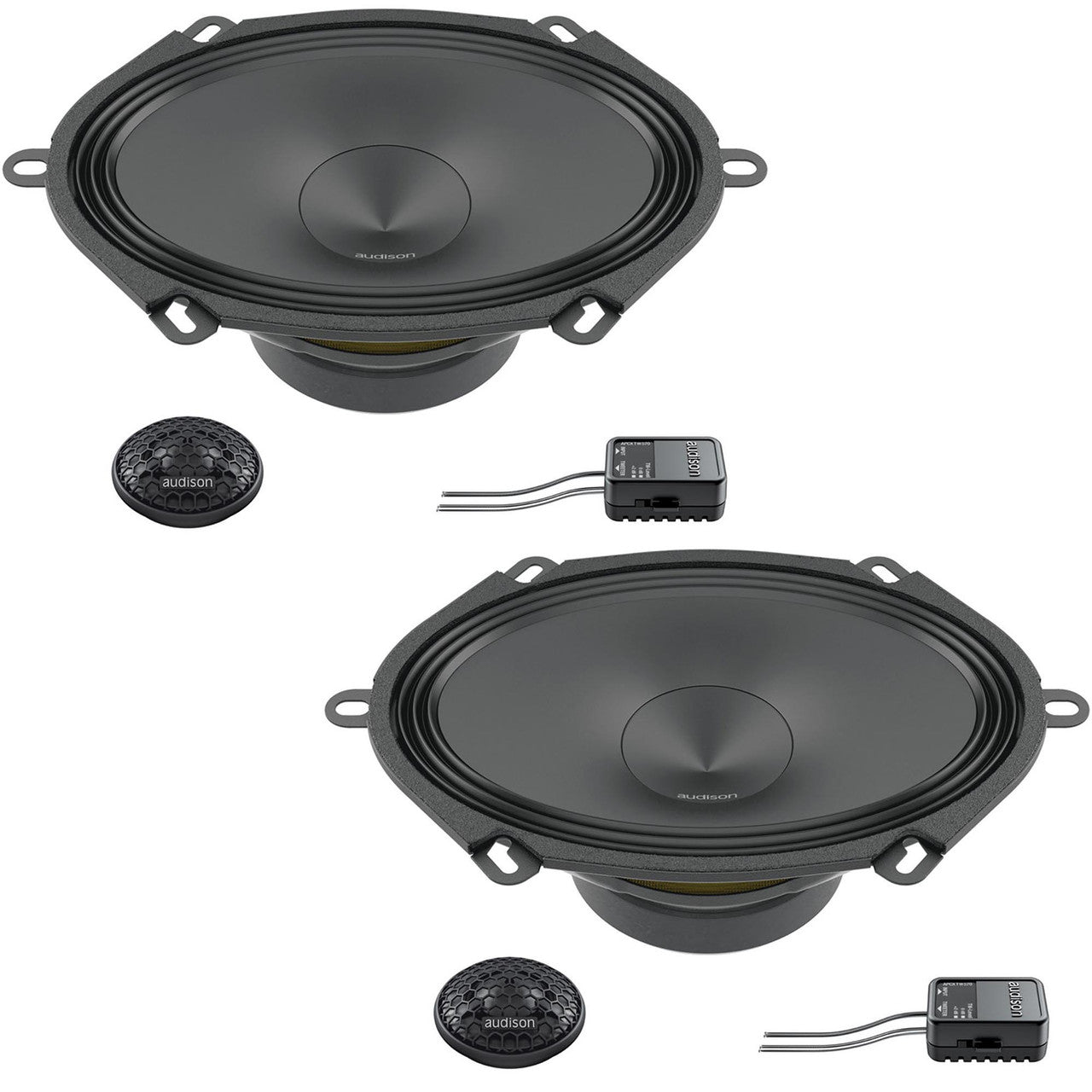 Audison - APK570 Audison APK 570 Prima Series 5 x 7" 2-Way Component Speaker Set - View 1