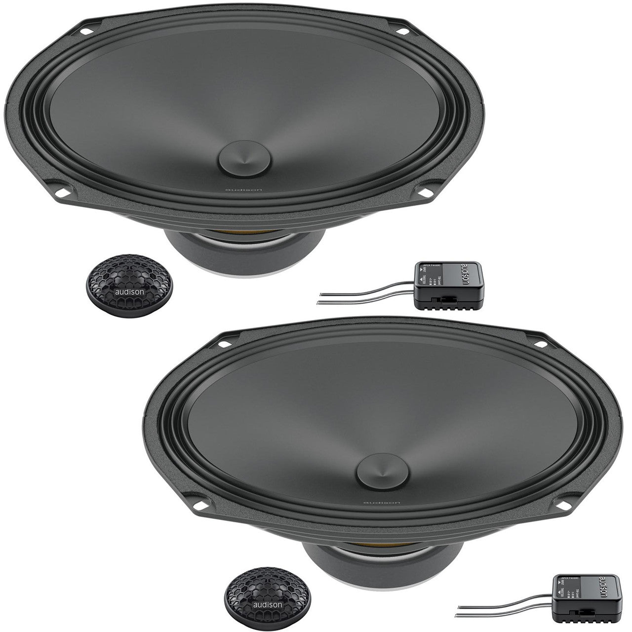 Audison APK690 Prima Series 6 x 9" 2-Way Component Speaker Set; AP 1 + AP 690 - View 2