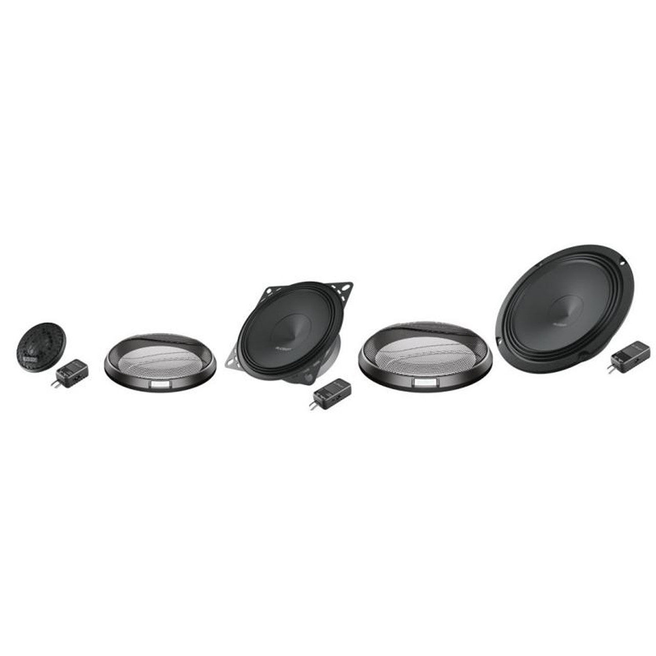 Audison APK163 Prima Series 6.5" 3-Way Component Speaker Set; AP 1 + AP 6.5 + AP - View 2