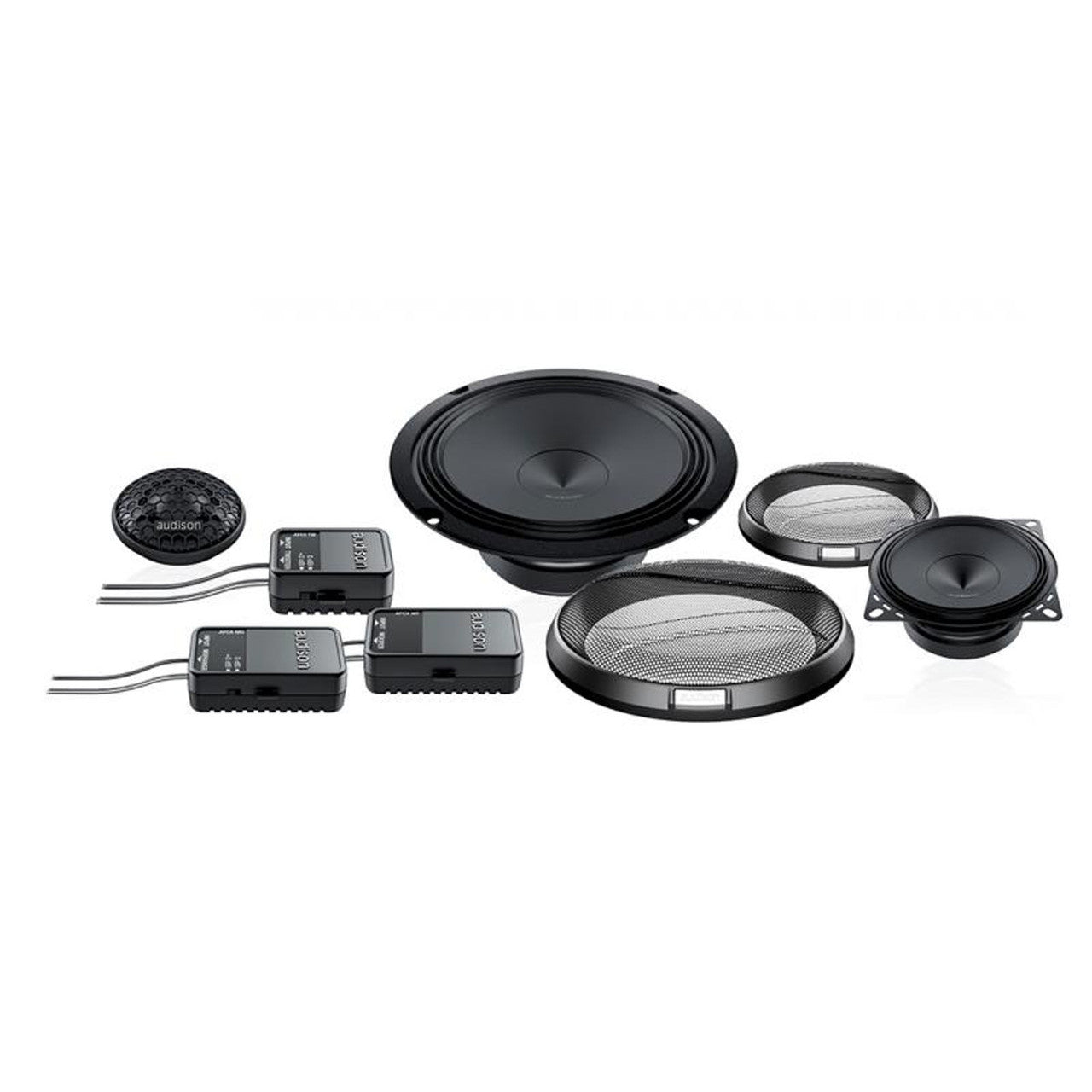 Audison APK163 Prima Series 6.5" 3-Way Component Speaker Set; AP 1 + AP 6.5 + AP - View 1