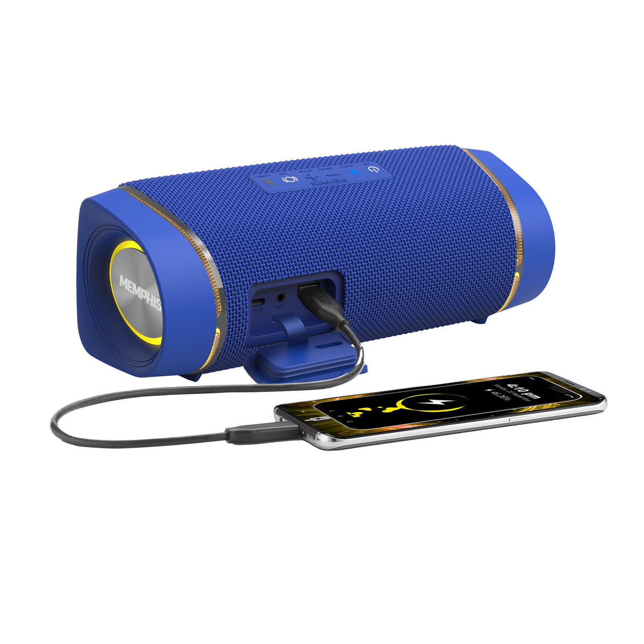 Memphis Audio - MFLOWBTB Flow - Wireless Bluetooth & AUX Speaker, IPX7 Water Res - View 2