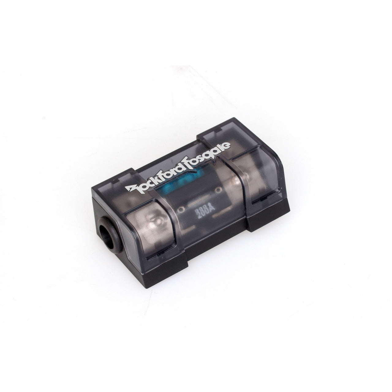 RFFANL Rockford Fosgate RFFANL Inline Anl/Maxi Fuse Holder, Platinum Finish,- Accepts 1/0 Awg Or 4 Awg Wire