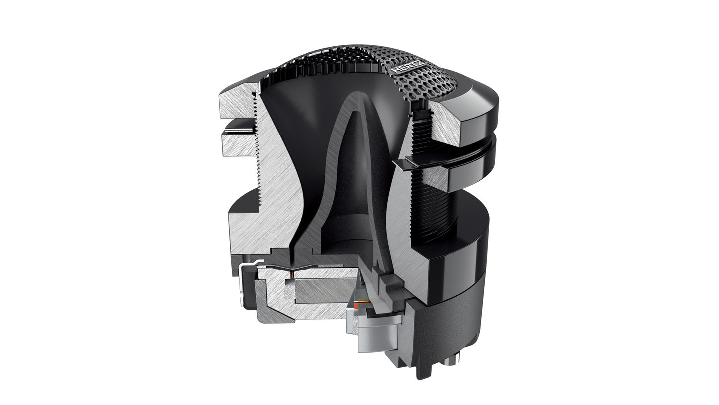 Hertz ST 35K NEO set 1.4 in Compression Tweeter Neodymium magnet w/ Crossover + Grilles