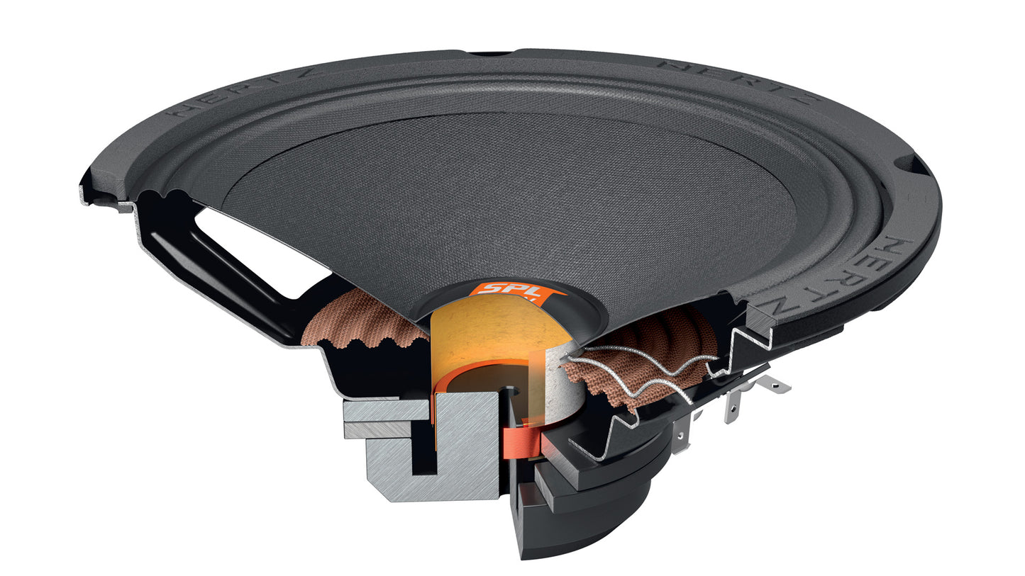 Hertz SV 200 NEO Set 8 in. 4ohm Mid NEO Magnet UV/waterproofing