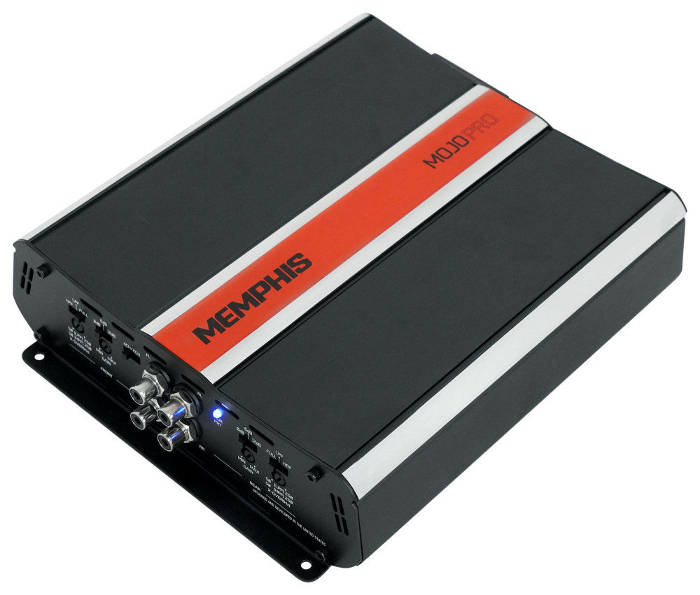 Memphis MJP800.4 800W RMS Mojo Pro Series Class-D 4-Channel Car Amplifier