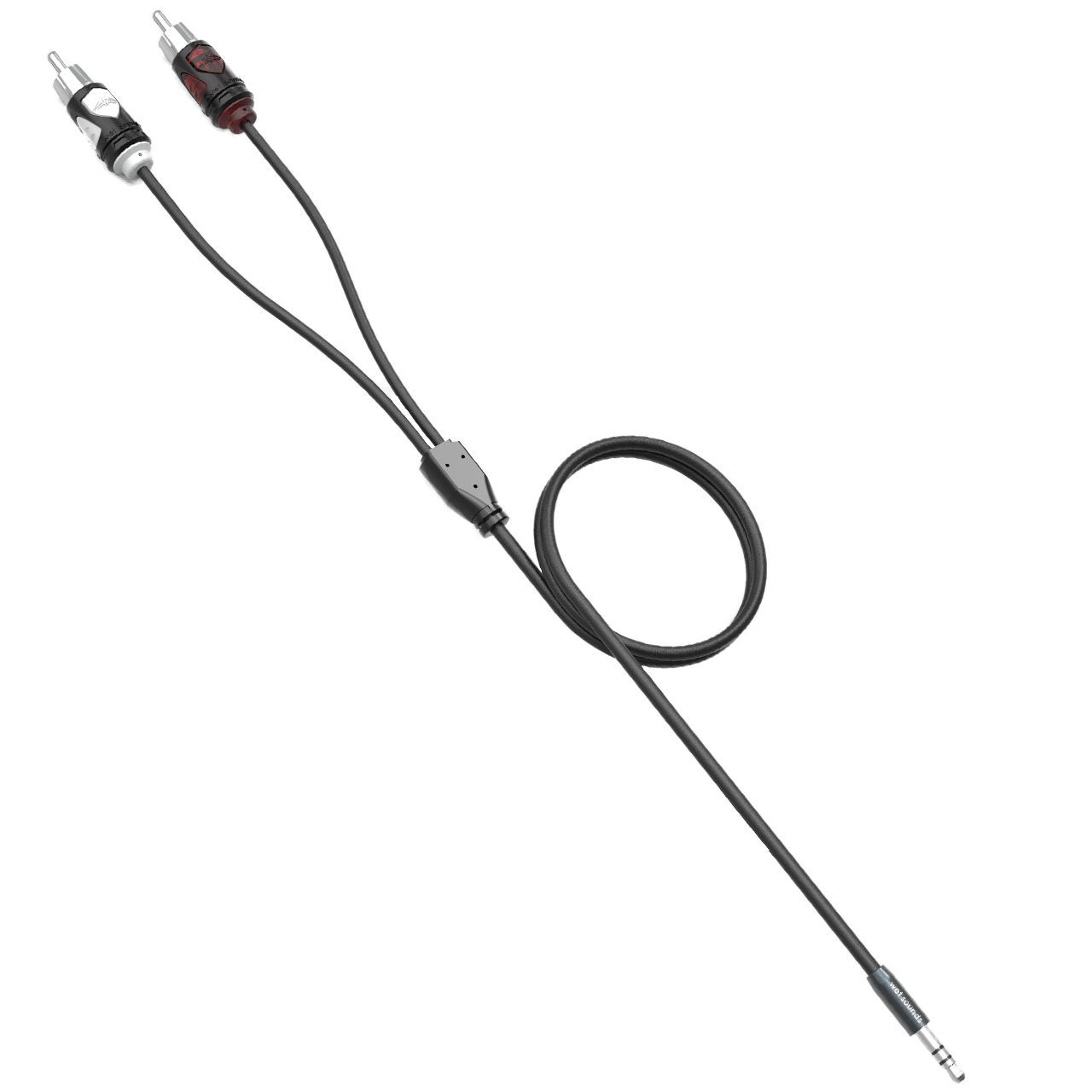Wet Sounds WWX-RCA-3.5MM 2 FT Wet Wire RCA To 3.5mm - 2 Feet - View 1