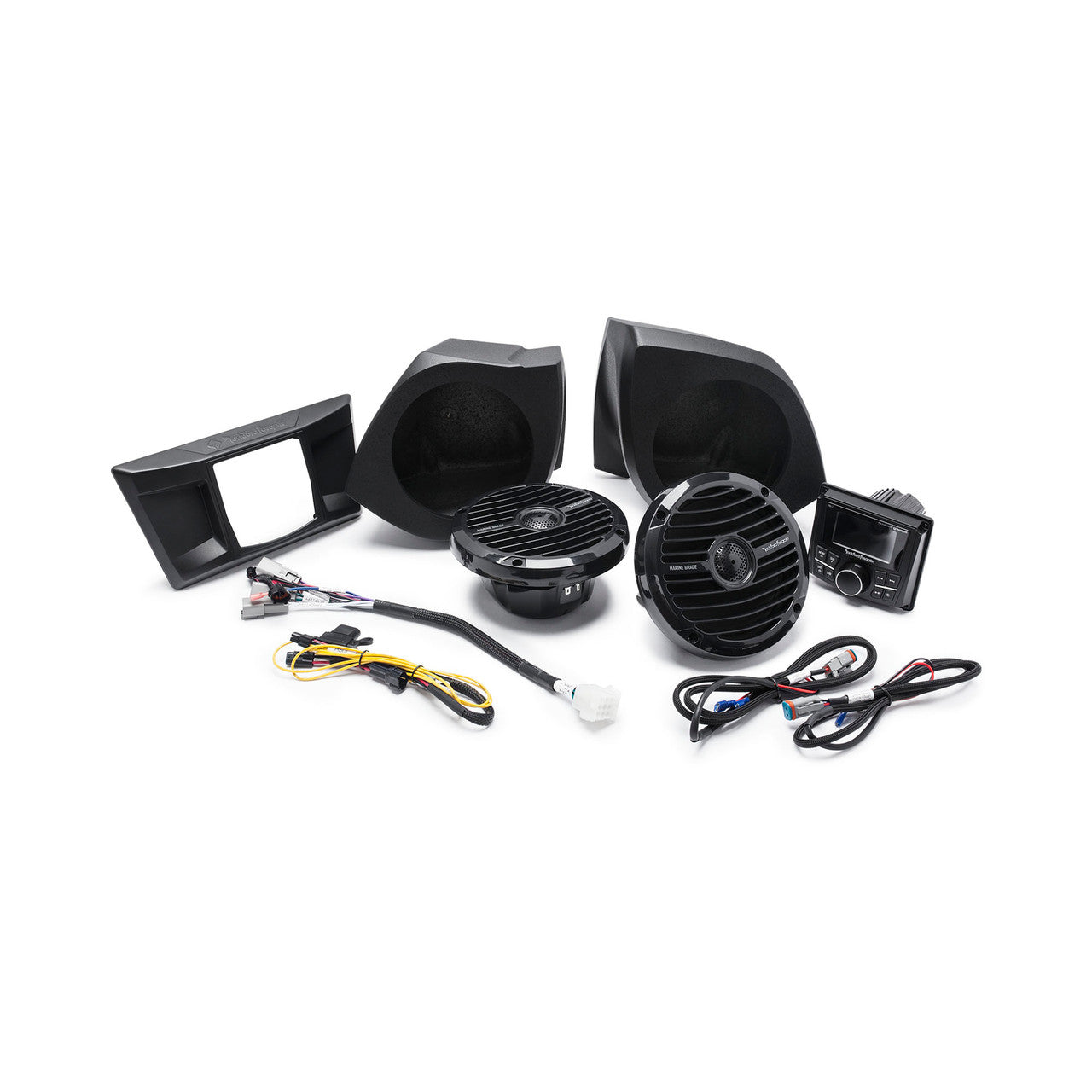 Rockford Fosgate  400 Watt Stereo, Front Lower Speaker, And Subwoofer Kit Compat - View 2