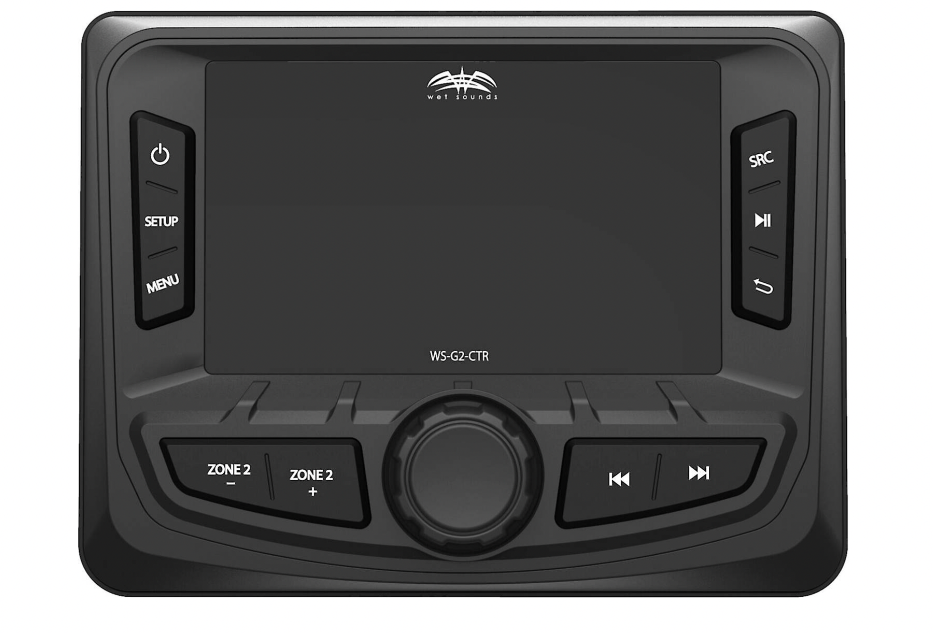 Wet Sounds Wired Transom / Auxiliary Remote (Color Display) WS-G2-CTR - View 2