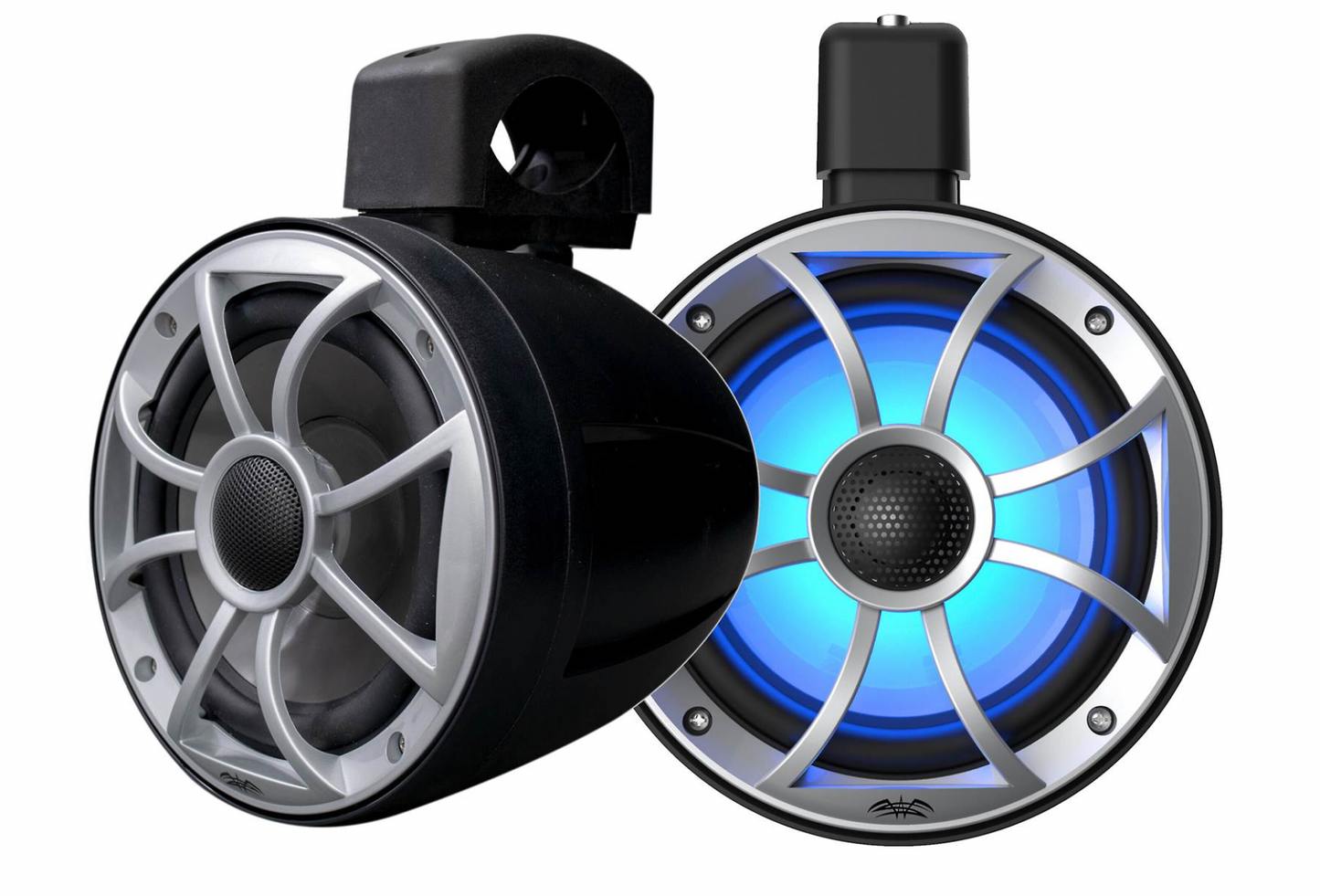 Wet Sounds 6-1/2" wakeboard tower speakers Recon 6 POD- (B/BG/W) - View 1