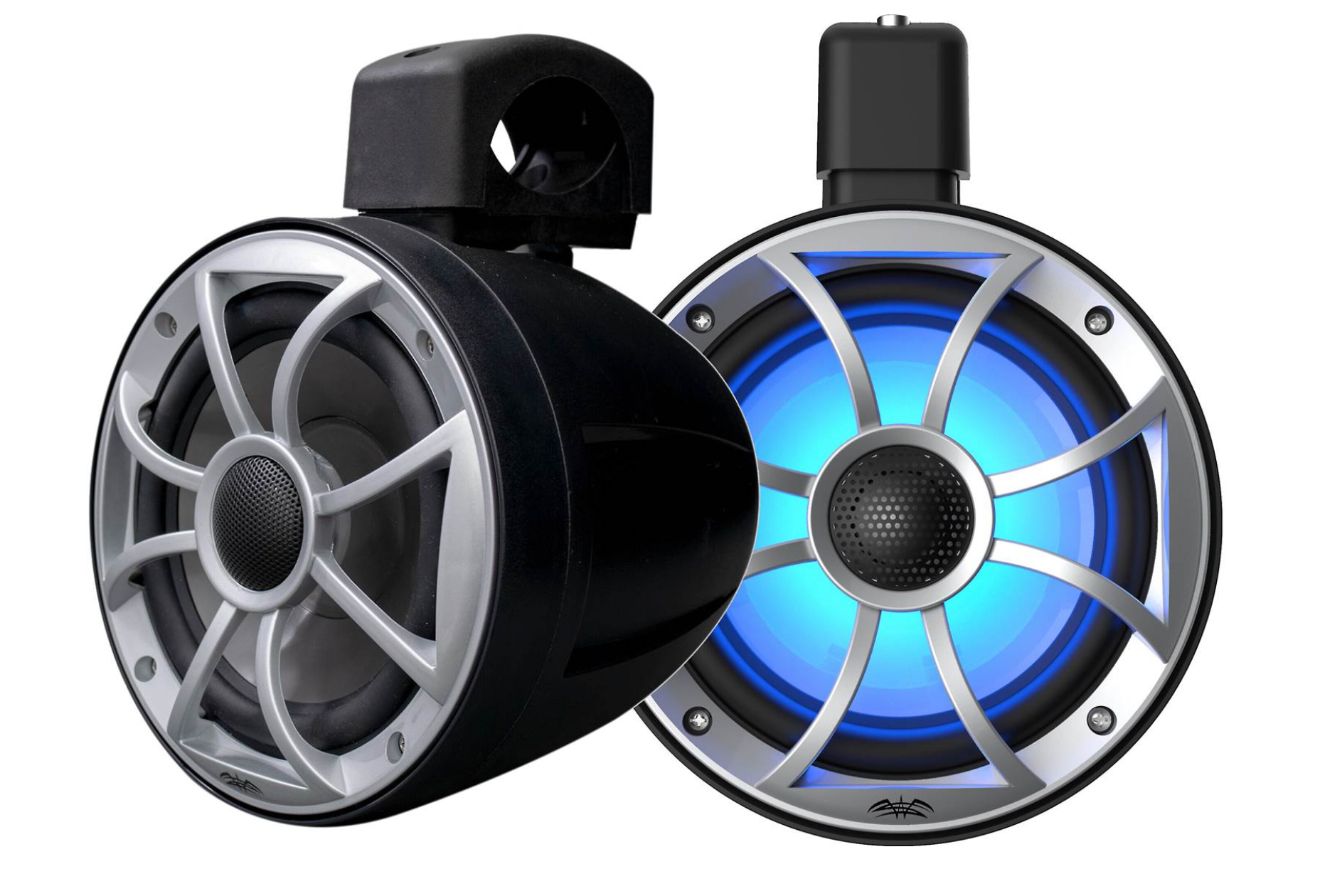 Wet Sounds 6-1/2" wakeboard tower speakers Recon 6 POD- (B/BG/W) - View 1