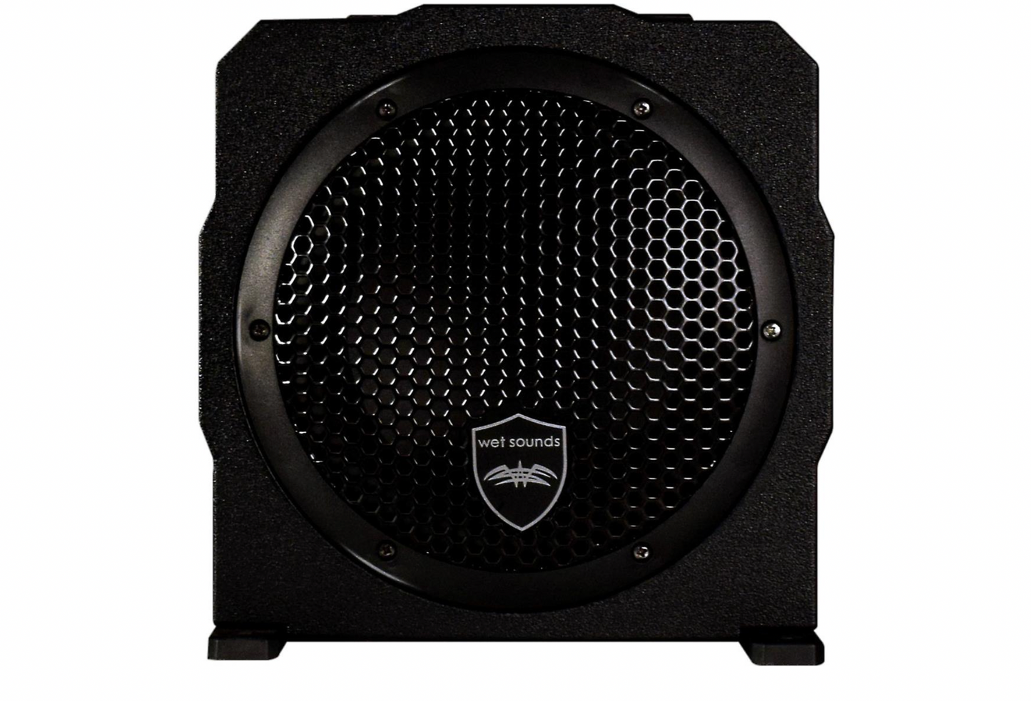 Wet Sounds Marine powered subwoofer - sealed enclosure with 8" sub and 350-watt - View 1