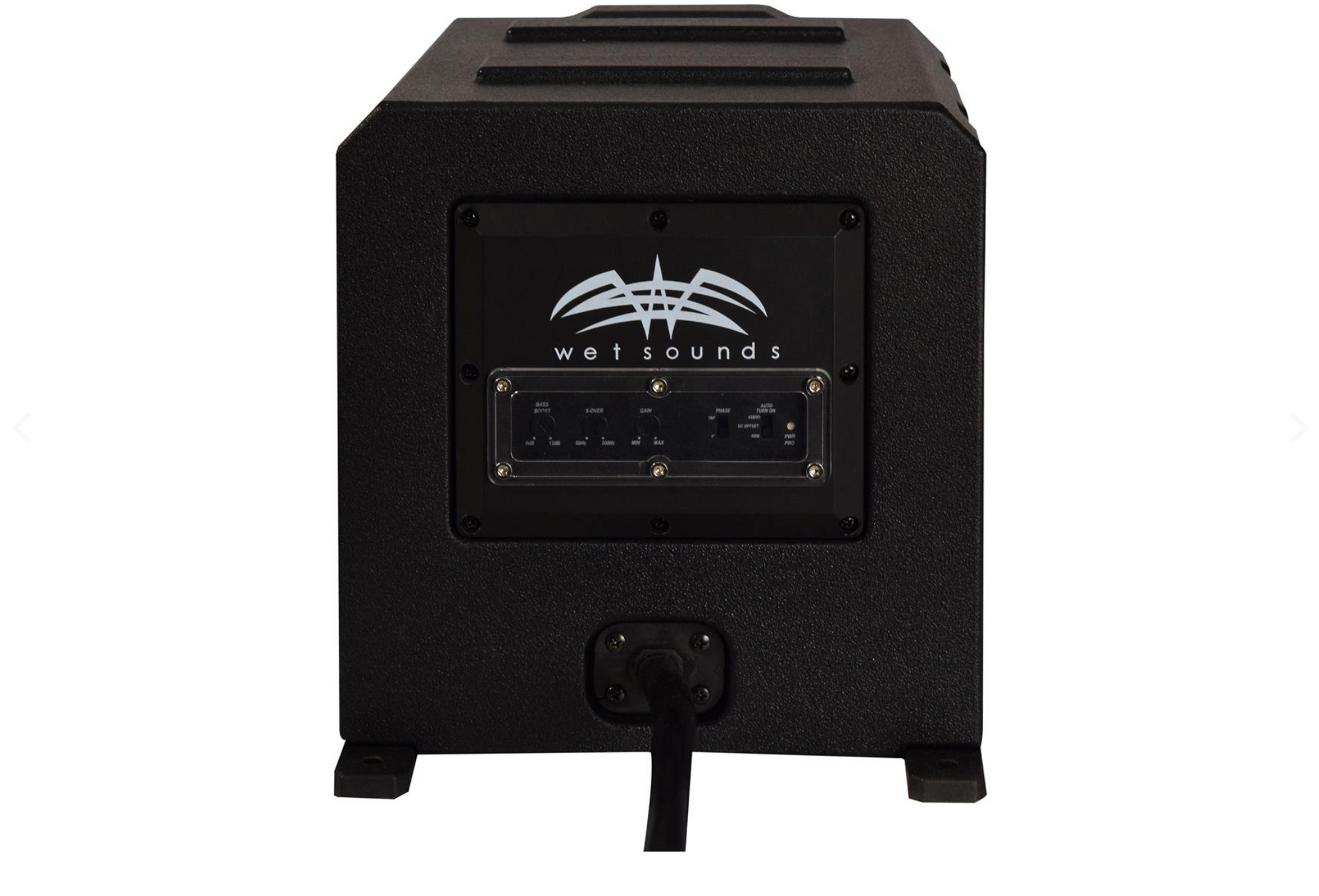 Wet Sounds Marine powered subwoofer - sealed enclosure with 8" sub and 350-watt - View 2