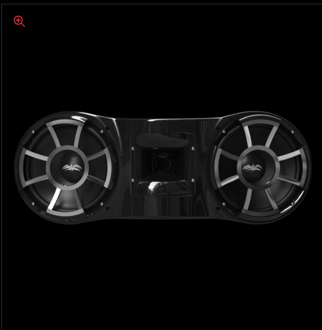 Wet Sounds Revolution Series Dual 10" Tower Speaker Rev 410 - Black - Multiple M - View 1