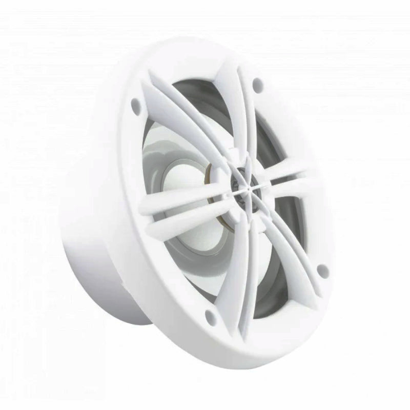 Stinger SEA65W 6.5” Coaxial Marine Speakers (White)