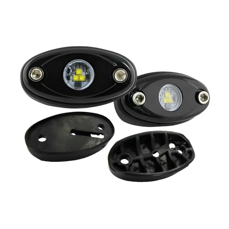 Stinger SPXULEDR Universal IPX Rated Red LED Underbody Rock Lights (Pair)