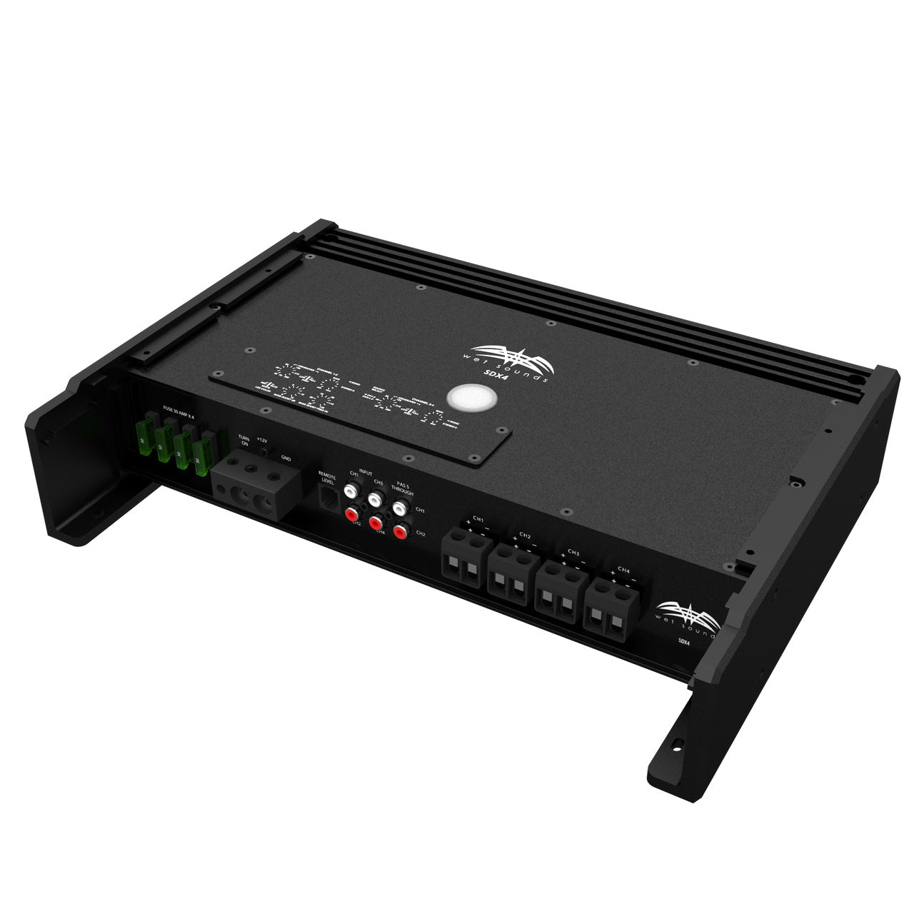 Wet Sounds Sinister Series Amps - SDX4 - View 7