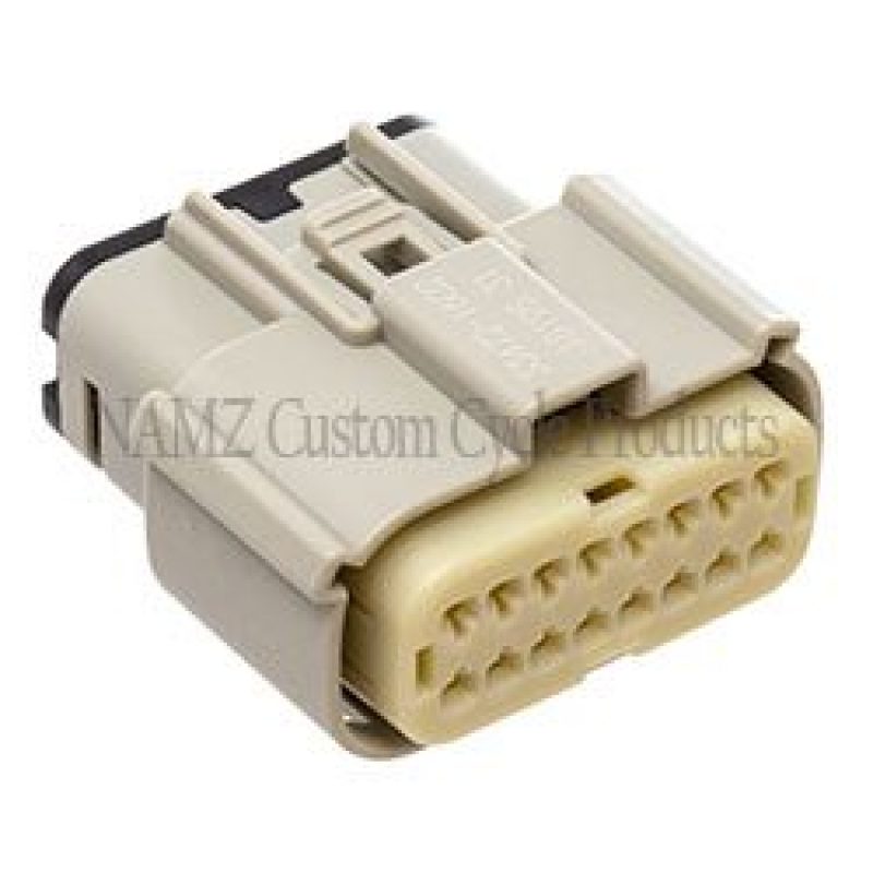 NAMZ Molex 16-Position Female Connector - Gray