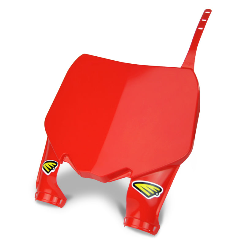 Cycra Stadium Number Plate Honda - Red