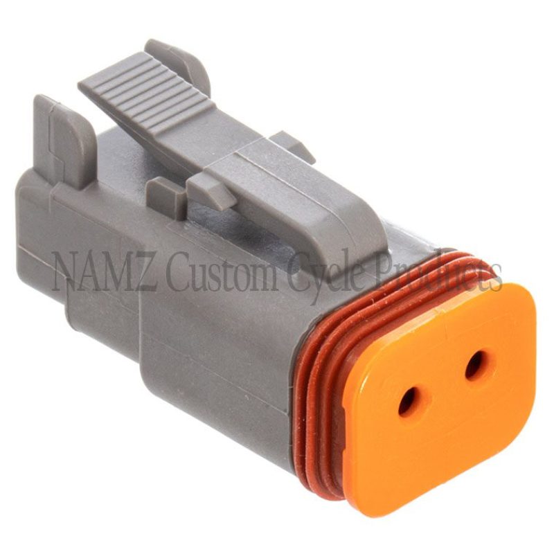 NAMZ 2 Wire Deutsch Plug - Gray