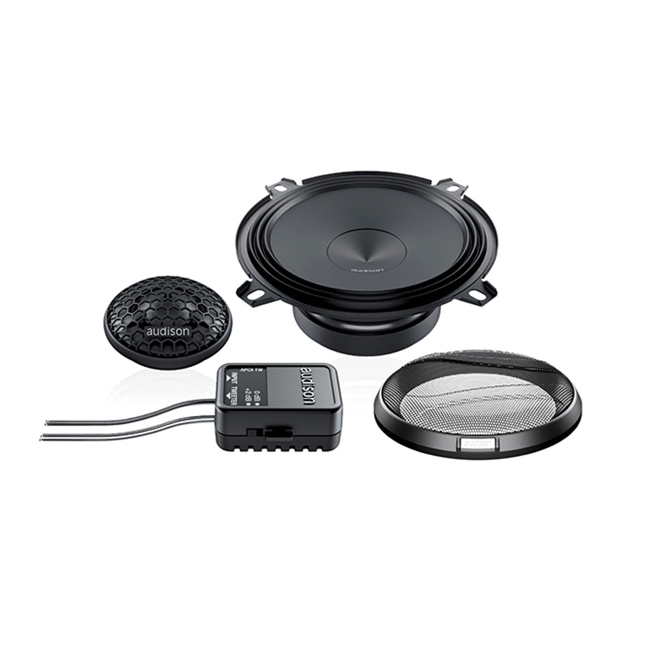 Audison APK130 Prima Series 5.25" 2-Way Component Speaker Set; AP 1 + AP 5 + Gri - View 1