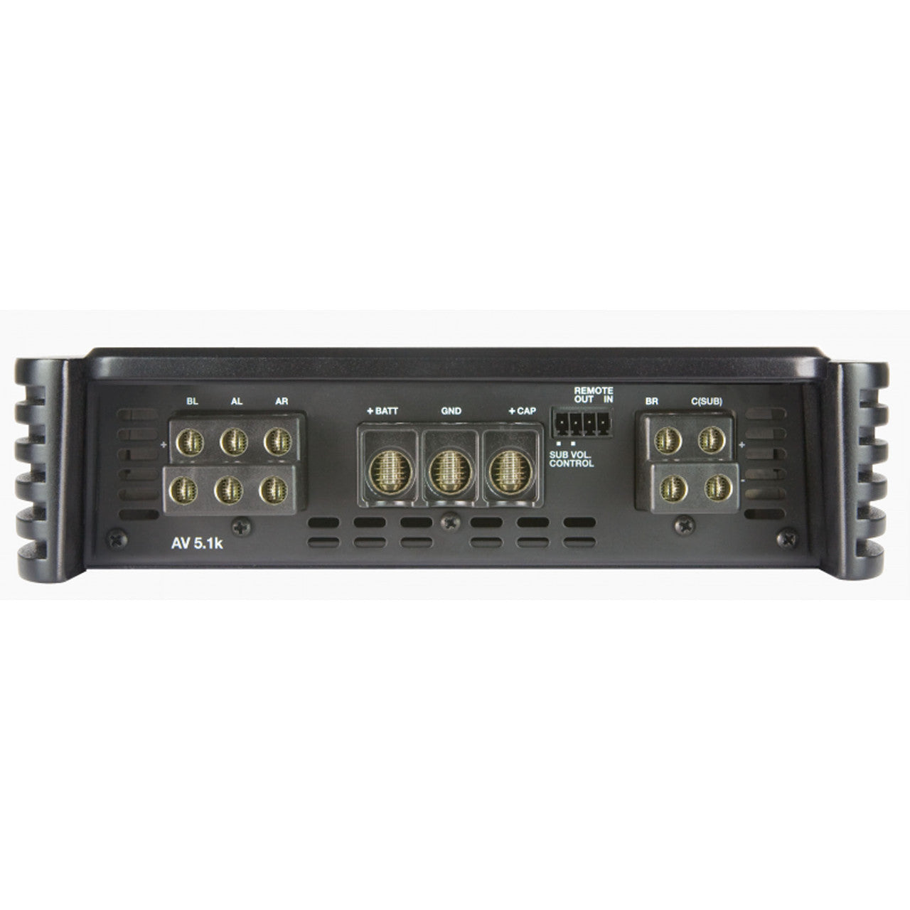 Audison AV 5.1K VOCE Series 5-Channel Amplifier, 75W + 140W + 600W 4-Ohms