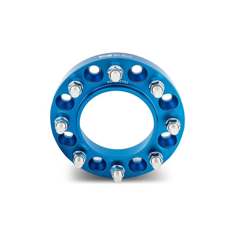 Mishimoto Borne Off-Road Wheel Spacers 8x180 124.1 32 M14 Blue