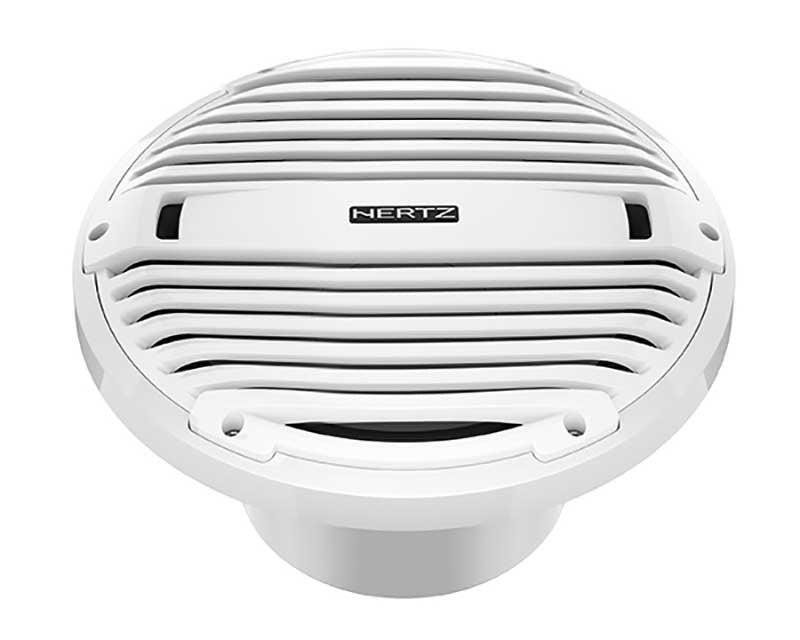 Hertz HMS 12 B2-LD-TW 12" White Marine Infinite Baffle RGB LED Subwoofer