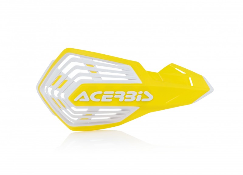 Acerbis X-Future Hguards Yel/Wht
