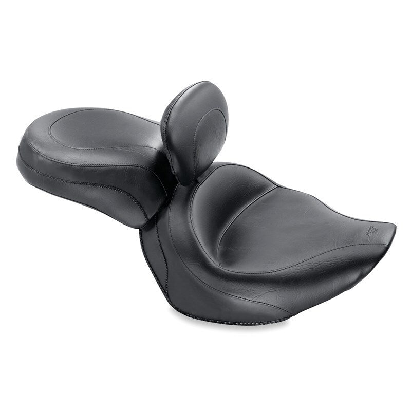 Mustang Motorcycle Wide Vint Recessed Pass Seat
