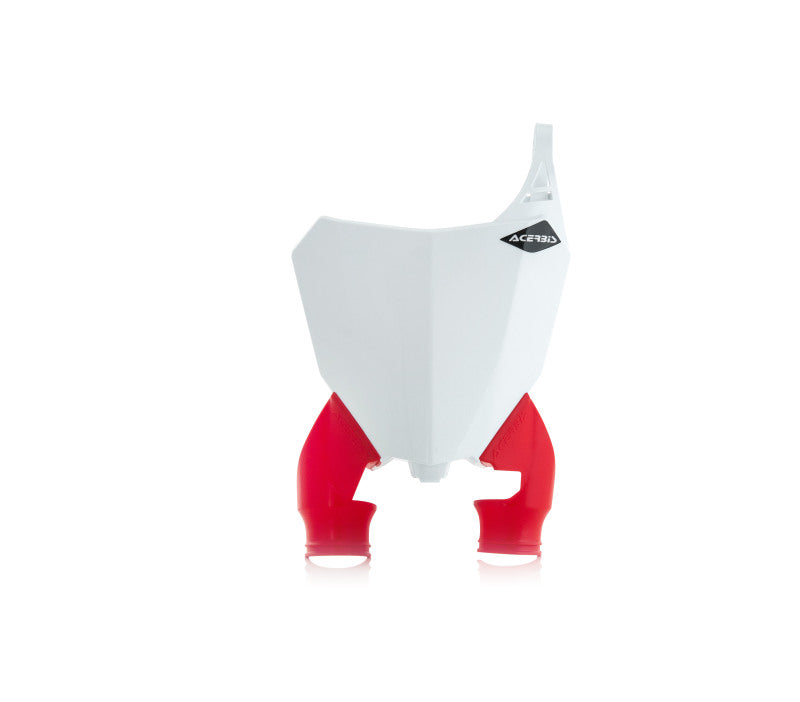 Acerbis Frnt Plt Raptr Hon Wht/Rd