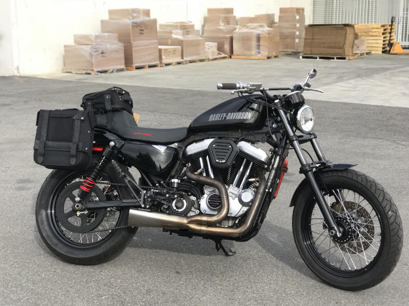 Burly Brand Voyager Saddlebag (Ea) - Dark Oak
