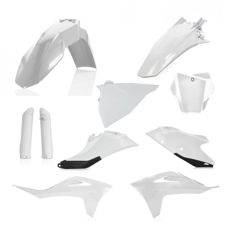 Acerbis Full Plastic Kit Wht/Blk