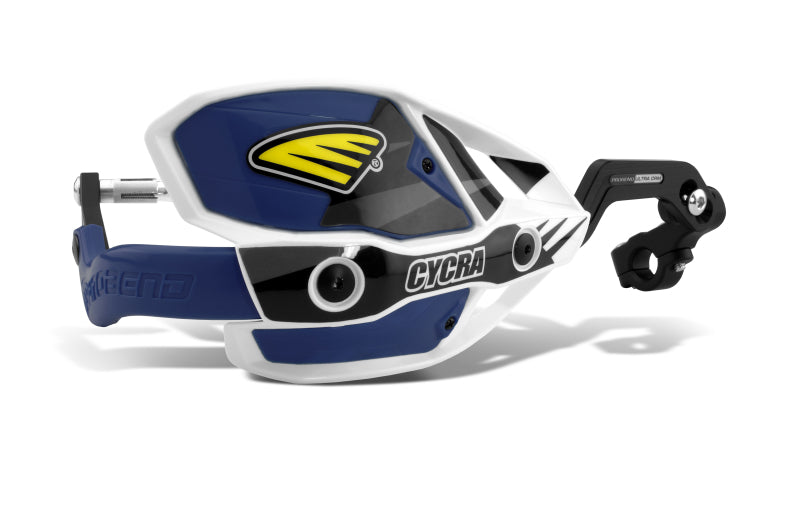 Cycra 1-1/8in Clamp w/White Shields/Husky Blue Covers