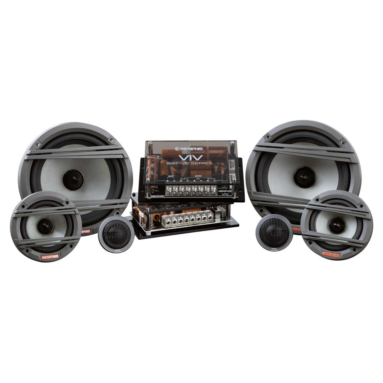 Memphis VIV603CV2 6.5" Six Five Series 3-Way Component Speakers, Pair - View 1