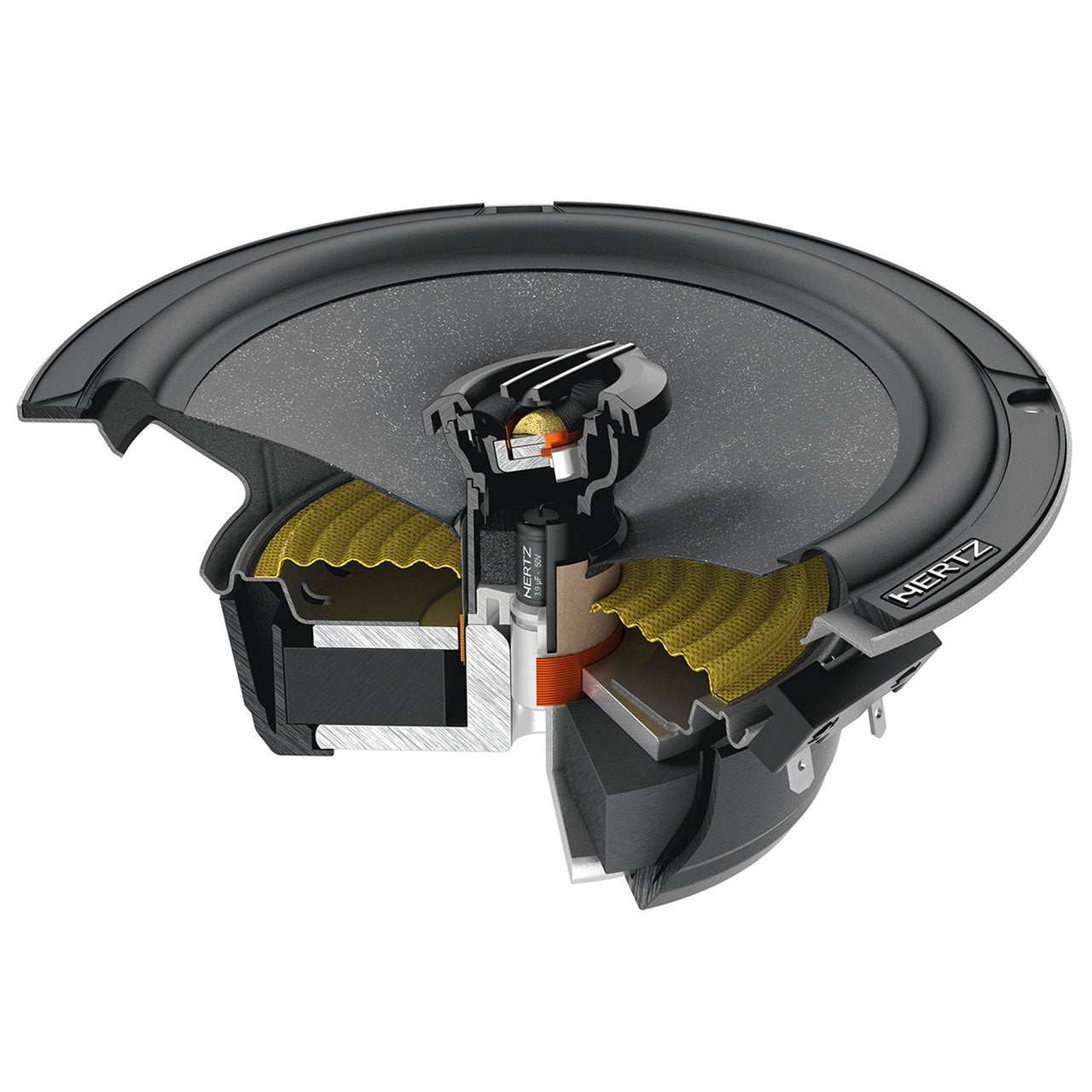 Hertz CX 165 6.5" Two-Way Coaxial Speakers - Pair