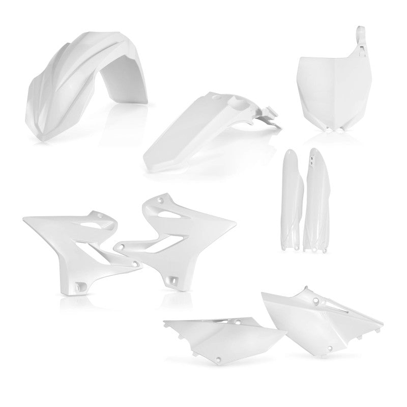 Acerbis Plastic Kit- Full Yam Wht