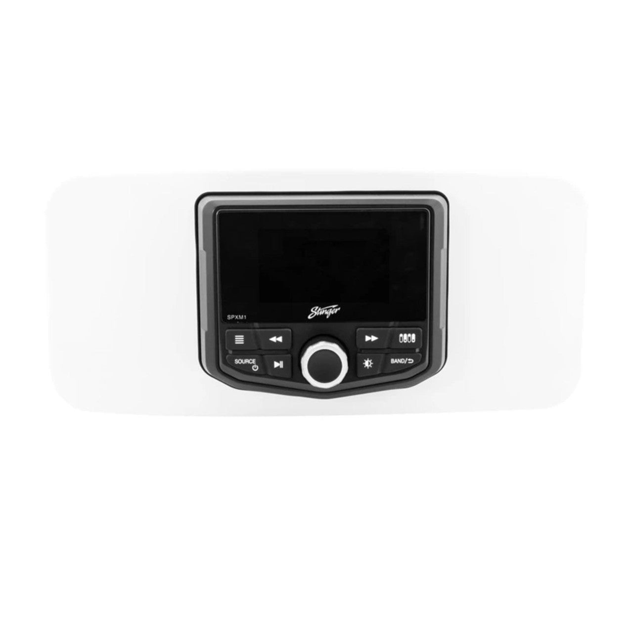 Stinger SEADASH3W Stinger SEADASH3W Universal Marine 3" Radio Kit - White Finish Fits All 3" Gauge Radios