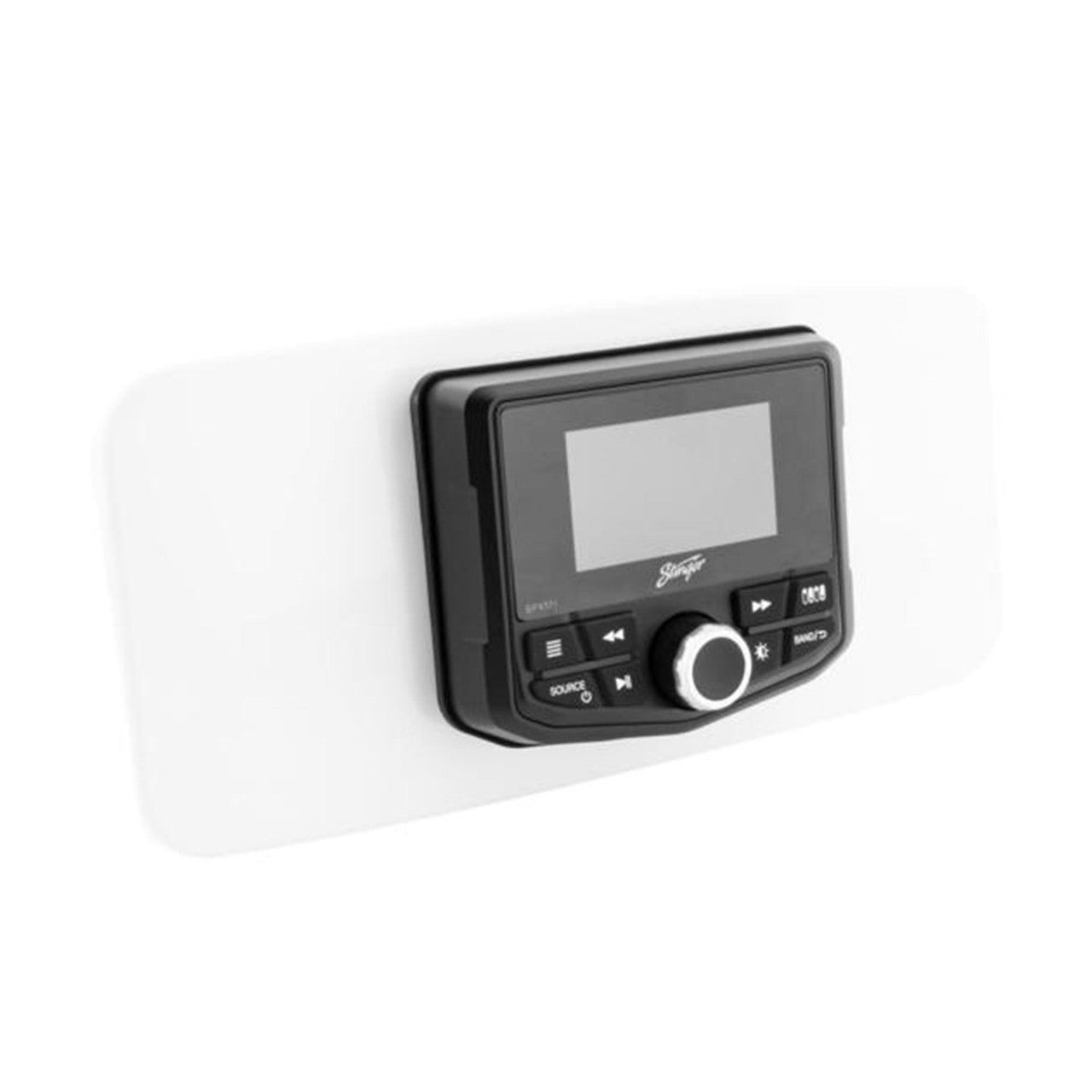 Stinger SEADASH3W Stinger SEADASH3W Universal Marine 3" Radio Kit - White Finish Fits All 3" Gauge Radios