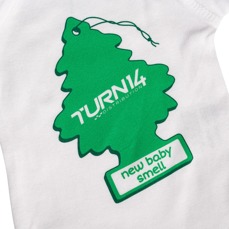 Turn 14 Distribution Baby Onesie - Grey
