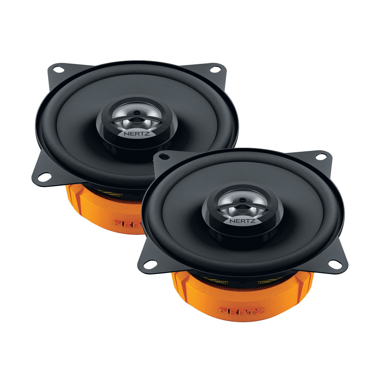 Hertz DCX 100.3 4" Two-Way Coaxial Speakers - Pair