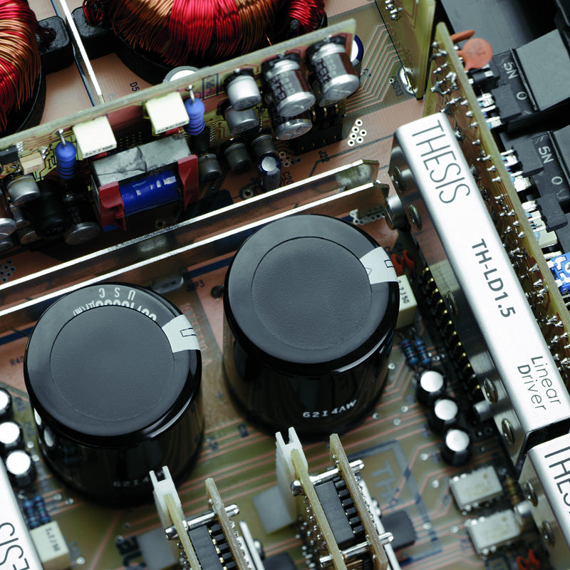 Audison TH DUE THESIS Series 1500W x 1 RMS @2Ohms, Class A 2-Channel Stereo Ampl - View 5