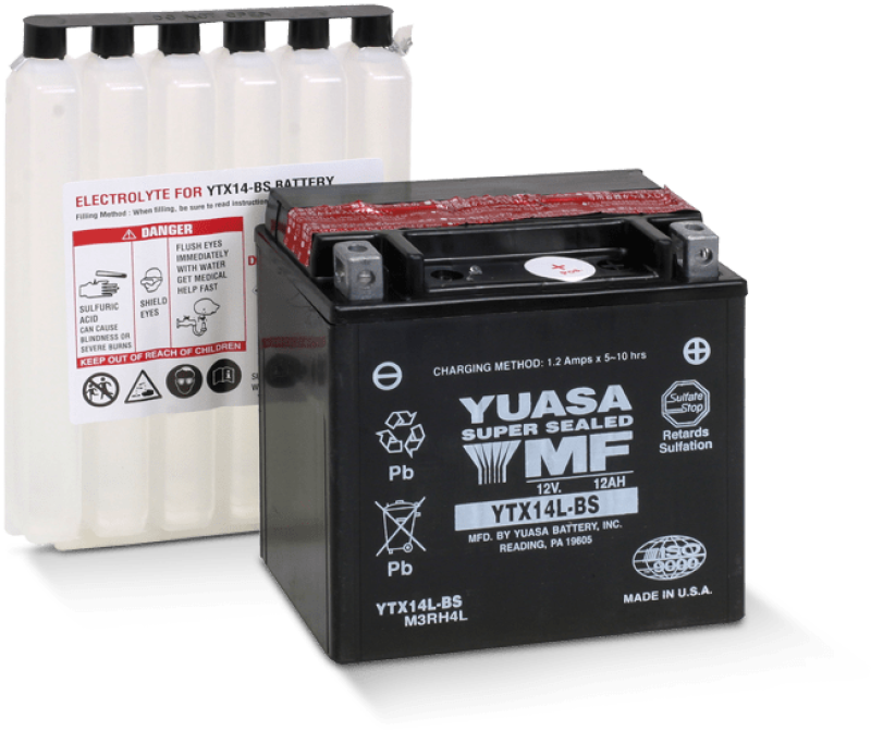 Yuasa Ytx14L-Bs Yuasa Battery