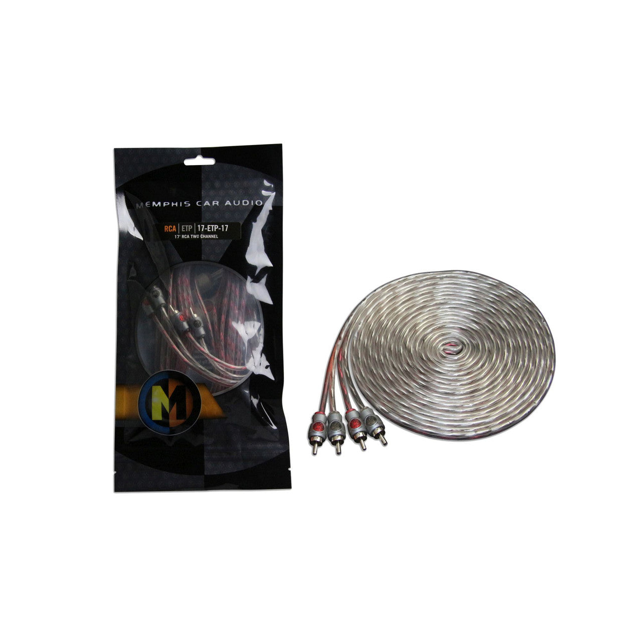 Memphis ETP-17 Memphis Audio ETP-17 17-Foot 2 -Channel Audio Interconnect Cables - View 1