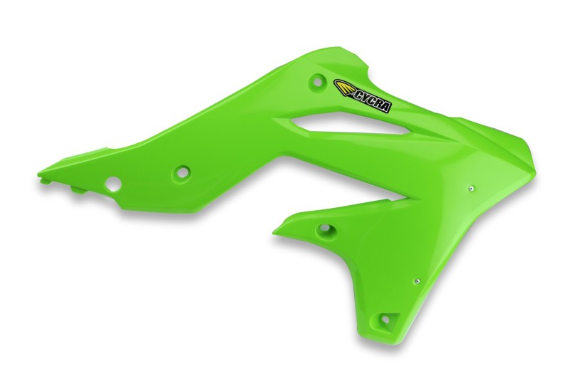 Cycra Powerflow Intake Radiator Shroud KXF - Green