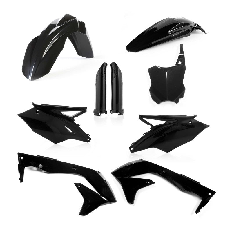 Acerbis Plastic Kit Full Kaw Blk