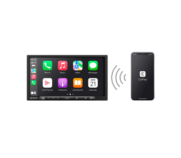 Sony XAVAX4000 6.95" (17.6 cm) Wireless CarPlay/ Android Auto Media Receiver