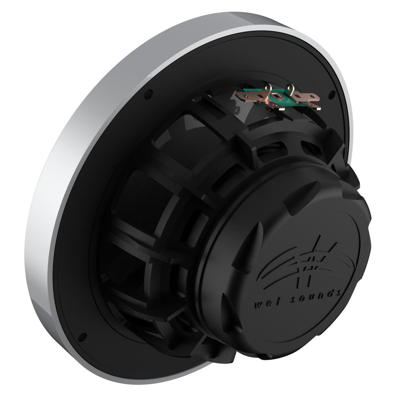 Wet Sounds OE-65ic-S-RGB Led XS-Series Silver Cone 6.5" Coaxial Speakers Pair - View 5