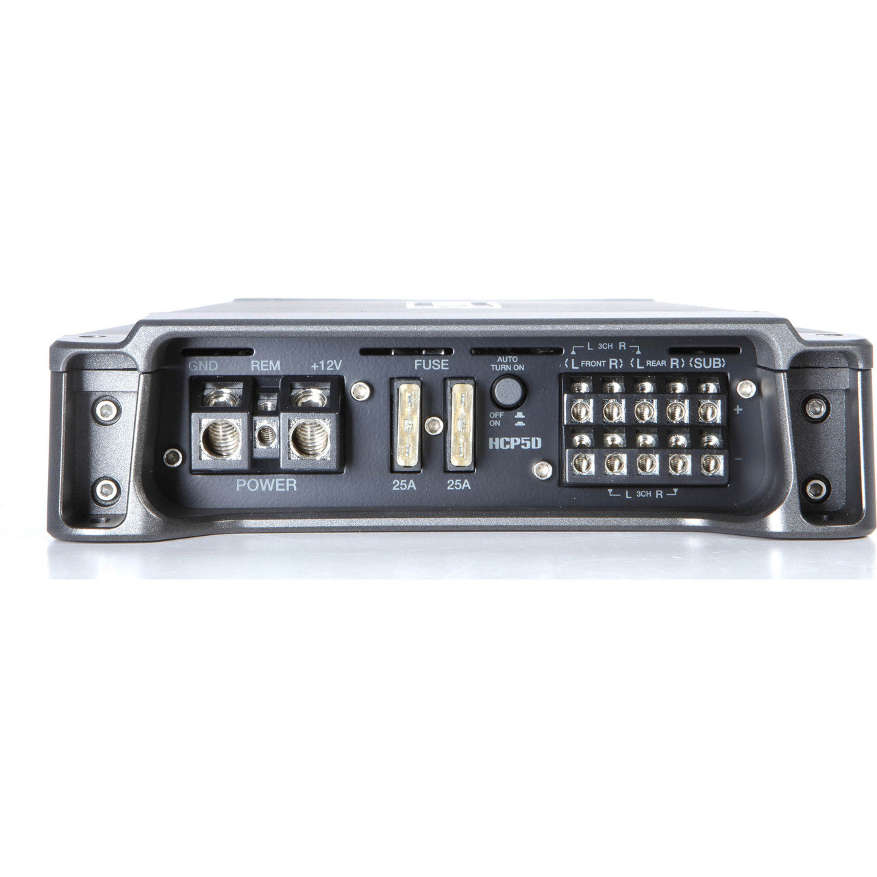 Hertz HCP 5D D-Class 5 Channel Amplifier 105 WRMS x 4 + 330 WRMS x 1 at 2-Ohm