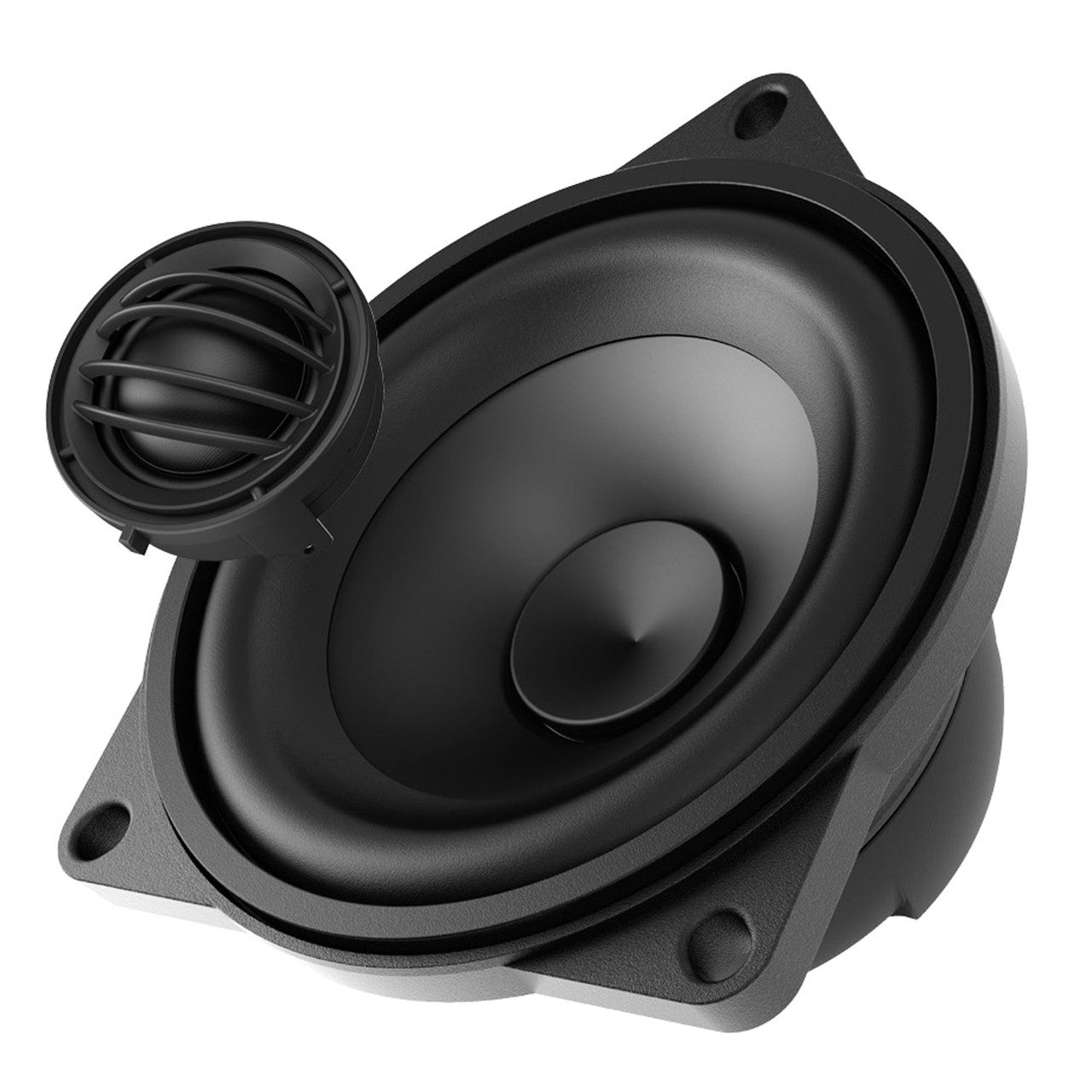 Audison APBMW K4M KIT Prima Series 4 inch (100mm) 2-Way Component Speaker Set TW + MID + ACC SmallBasket